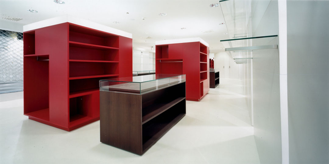 Clothing shop design by Annalisa Mauri Clothing shop design by Annalisa Mauri