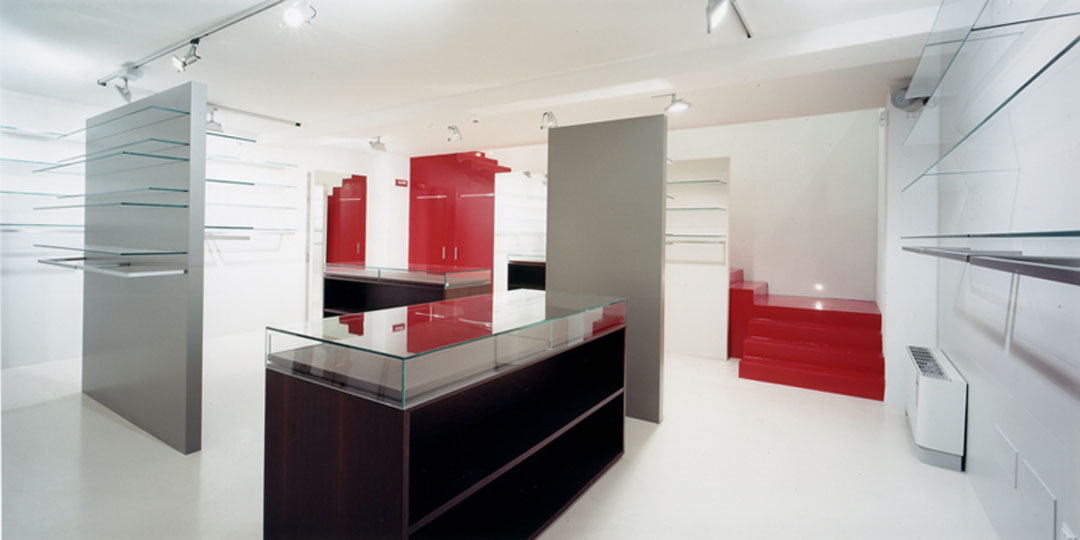 Clothing shop design by Annalisa Mauri Clothing shop design by Annalisa Mauri